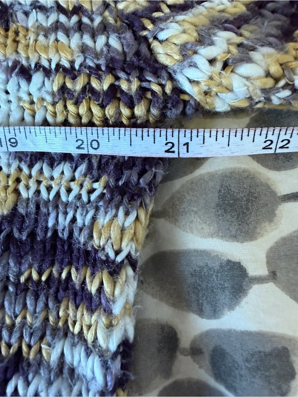 Snap Multicolor Knit Turtleneck Sweater in Mustard, Black & Cream